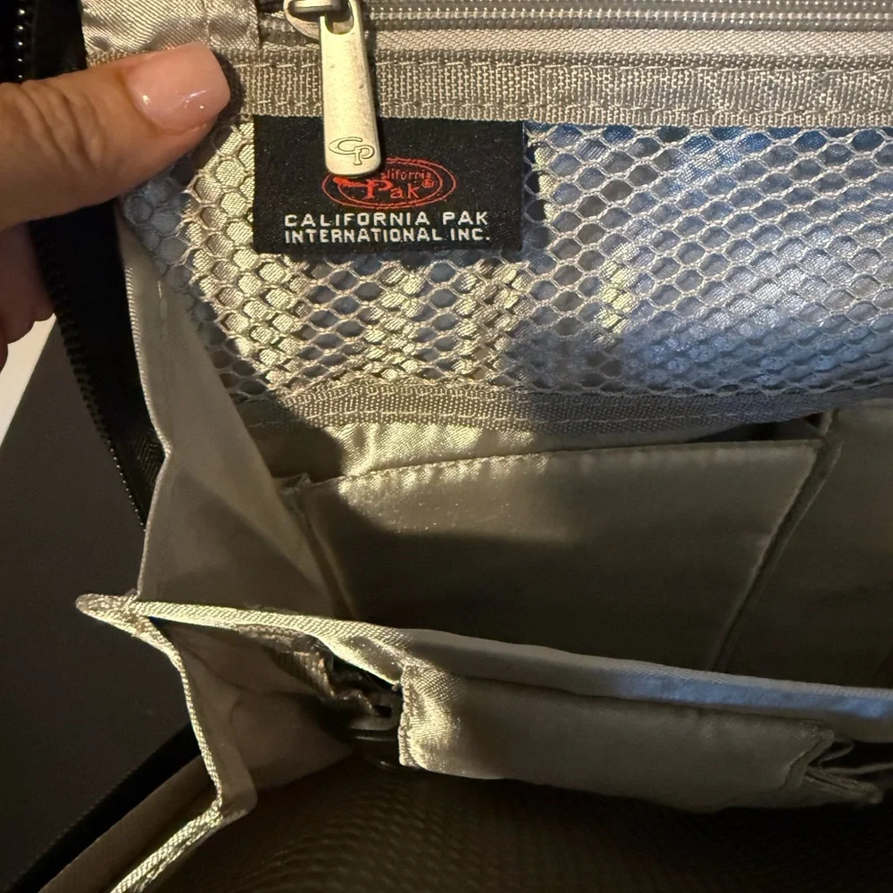 Black Rolling Briefcase